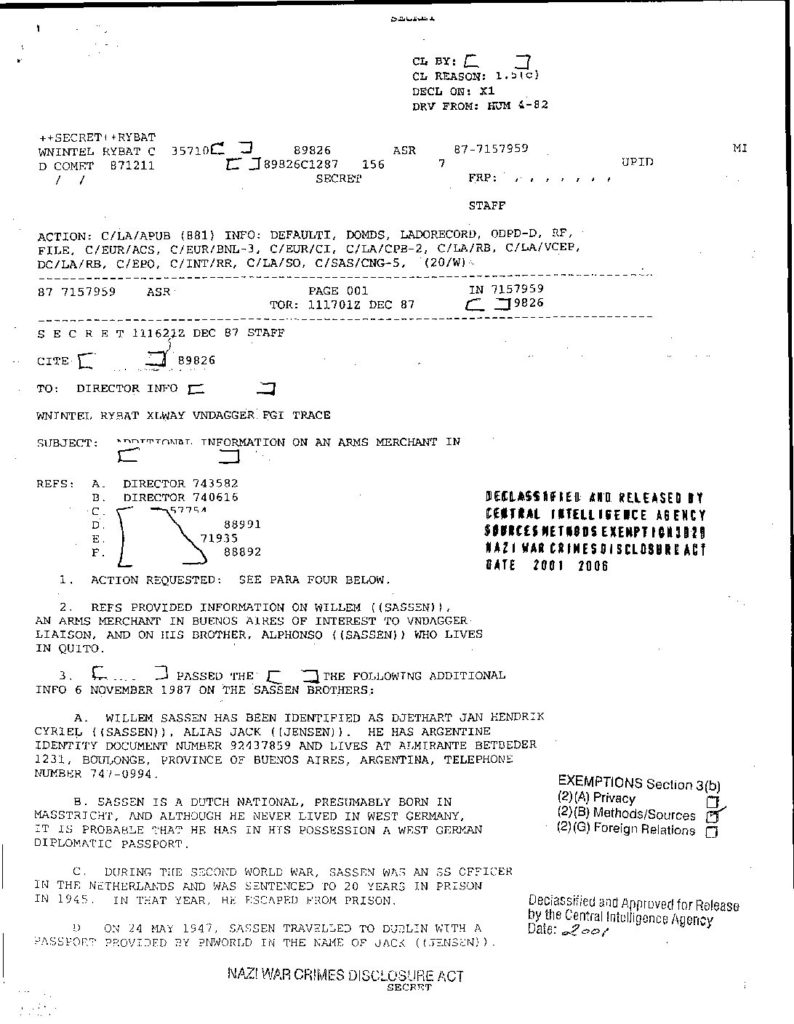 WILLEM SASSEN_BUENOS AIRES_CIA